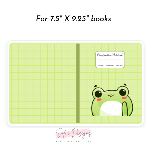 KDP Cover Template For Notebooks – 7.5″ X 9.25″ - PLR Digital Products 5