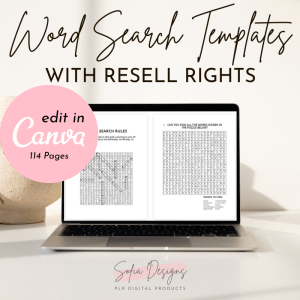 Word Search Printable for Kids (PLR) – Plr Products – Plr Content - PLR Digital Products