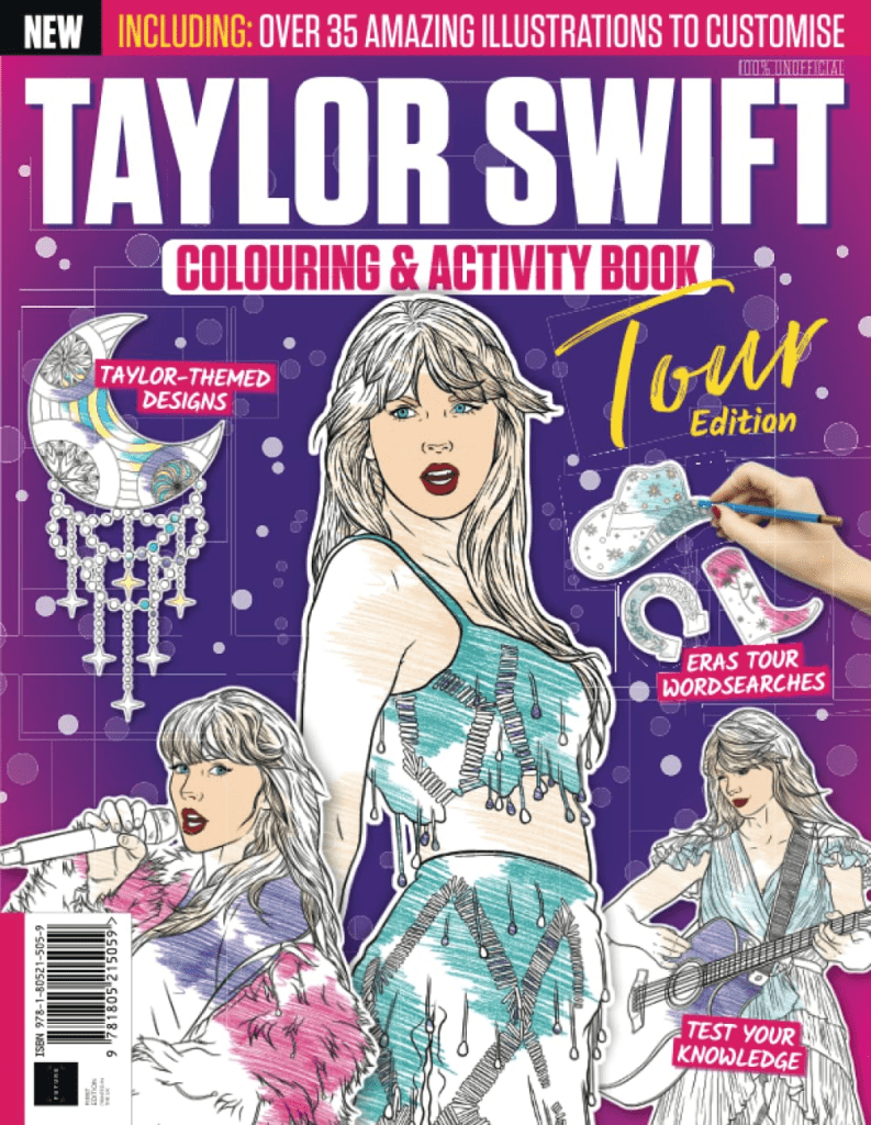 Taylor Swift: Colouring and Activity Book