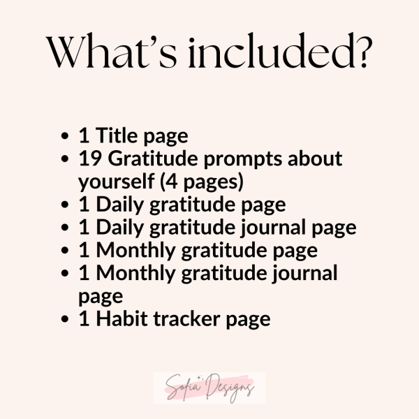 Gratitude Journal Template (PLR) – Plr Products – Plr Content - PLR Digital Products 5