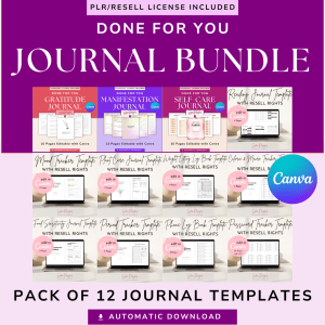 PLR Journal Bundle – Plr Products – Plr Content (PLR Bundles) - PLR Digital Products