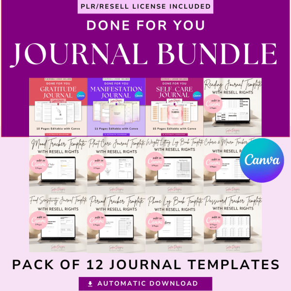 PLR Journal Bundle – Plr Products – Plr Content (PLR Bundles) - PLR Digital Products 3