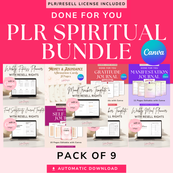 Plr Spiritual Bundle – Spiritual Plr Digital Products – Plr Digital Products - PLR Digital Products 3