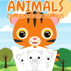 Animal Coloring Book for Kids - PLR Digital Products