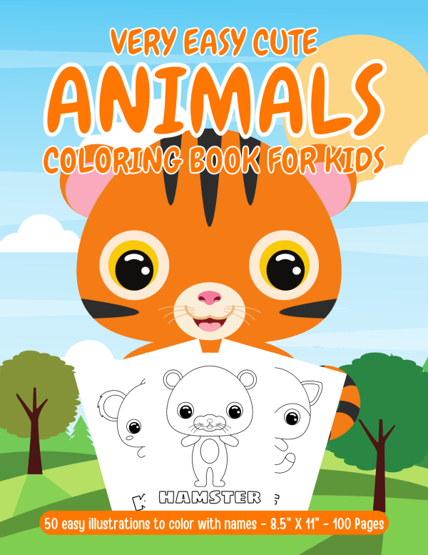 Animal Coloring Book for Kids - PLR Digital Products 3