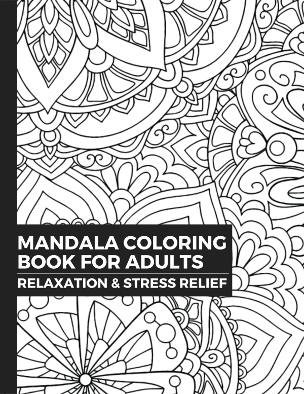 Mandala Coloring Book for Adults - PLR Digital Products 3