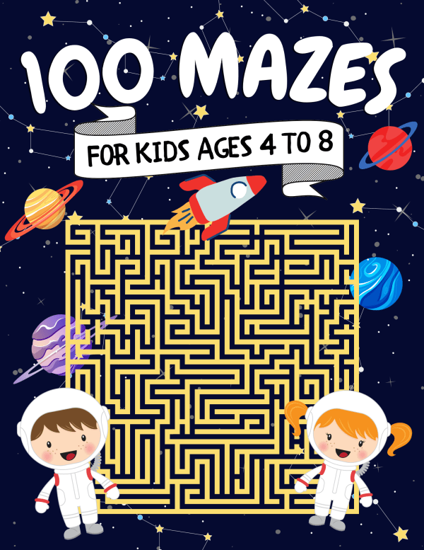 Easy Mazes for Kids (PDF Download) – 100 Fun Printable Mazes! - PLR Digital Products 3