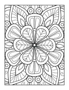 Mandala Coloring Book for Adults