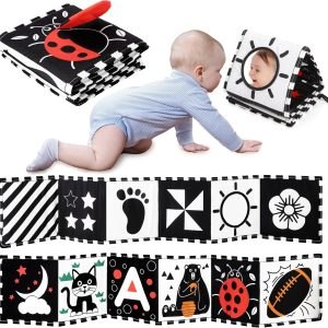 Black and White Baby Toys – High Contrast Newborn Sensory Toys for 0-12 Months, Tummy Time & Brain Development - PLR Digital Products