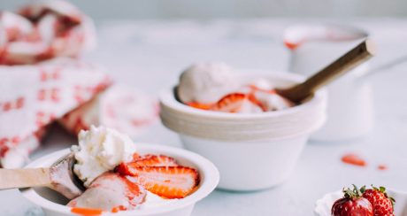 strawberry ninja creami sorbet recipe