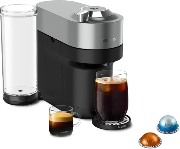 Nespresso Vertuo Pop+ Deluxe Coffee and Espresso Maker by Breville, Titan - PLR Digital Products 3