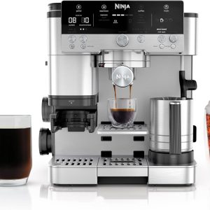 Ninja Espresso Machine, Luxe Café Premier Series, Drip Coffee Maker and Rapid Cold Brew, Integrated Grinder, Assisted Tamper, Hands-Free Frother, for Cappuccinos and Lattes, Dairy or Non-Dairy, ES601 - PLR Digital Products