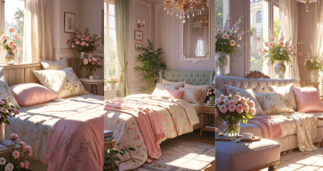 glam bedroom decor ideas