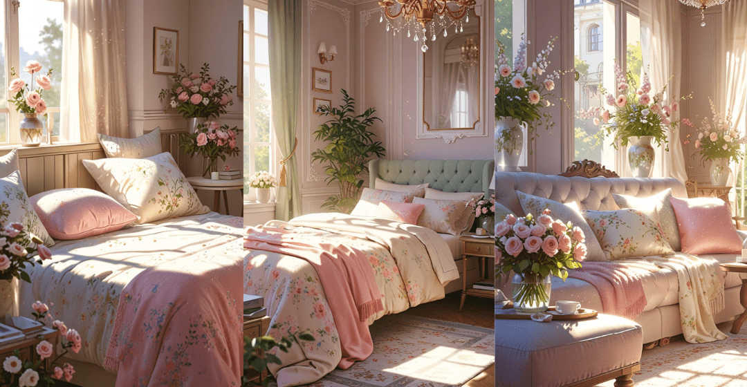 glam bedroom decor ideas