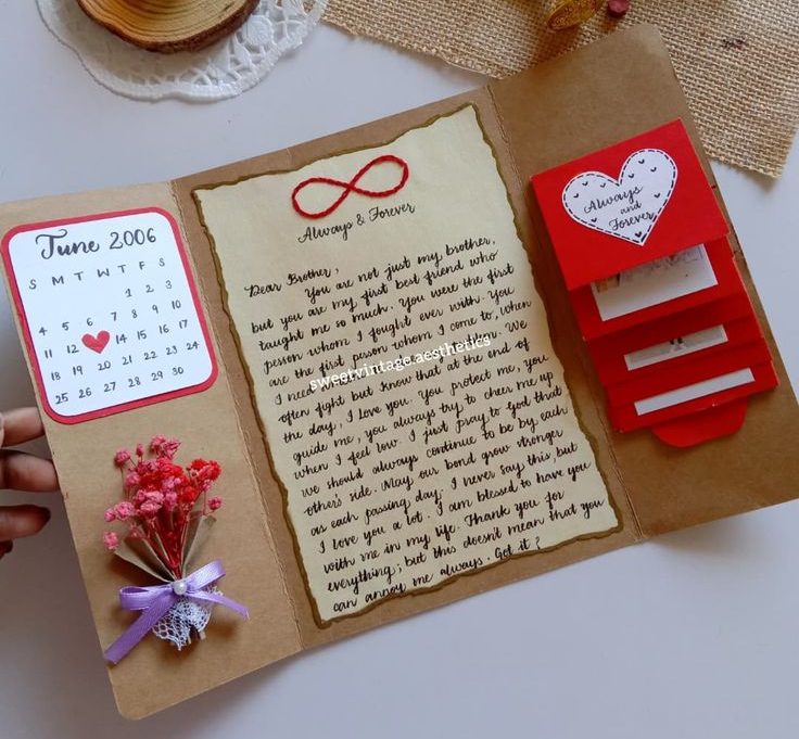 Vintage-Inspired Love Letter Card