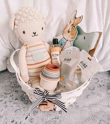 First Easter Baby Basket Ideas