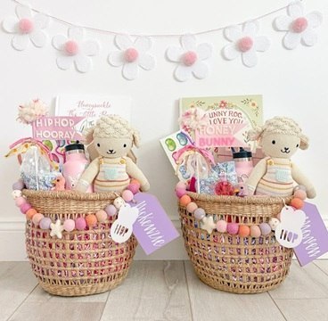 Matching Twin Baskets