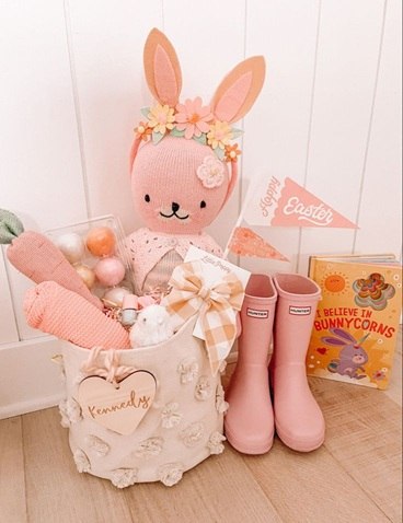 Easter baby gifts basket ideas