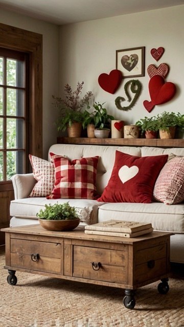 Valentine’s Day Gallery Wall