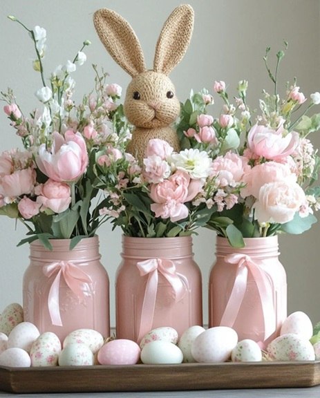 10 Simple easter tiered tray decor ideas for living room