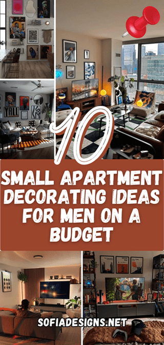 Best 10 Small Apartment Decorating Ideas For Men On a Budget Pinterest