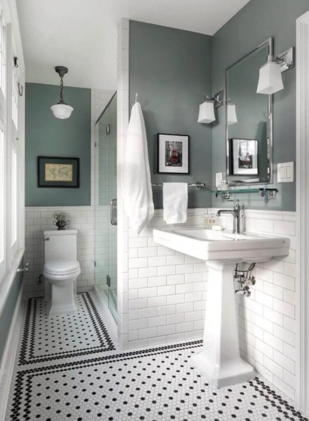 10 Best Bathroom Floor Tiles Ideas for Small Bathrooms