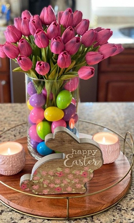 10 Easy DIY Simple Easter Table Decorations Centerpieces Ideas