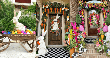 10 Simple & Modern Easter Porch Decor Ideas