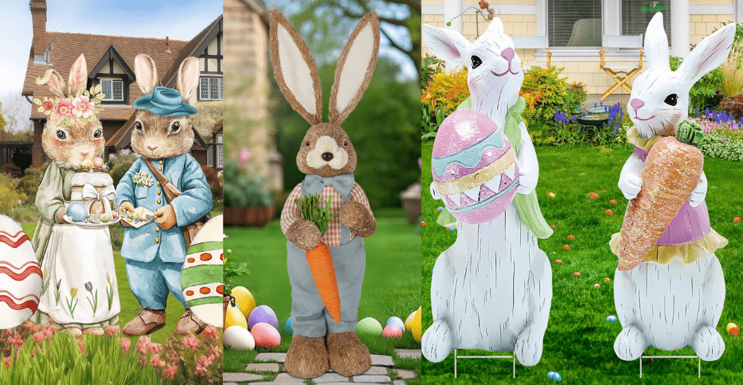 10 Simple Outdoor Easter Decor Ideas for Your Porch and Yard