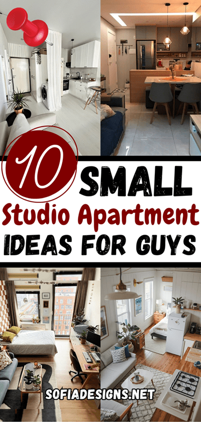 Studio Apartment Design Ideas for Men Pinterest