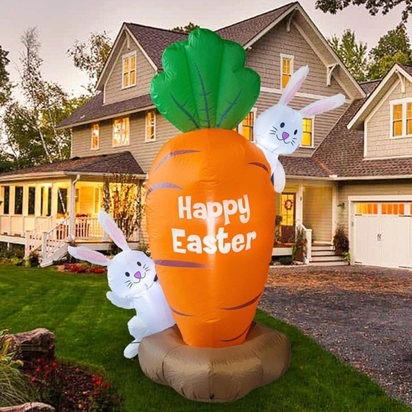 Oversized Outdoor Easter Decorations for a Grand Statement