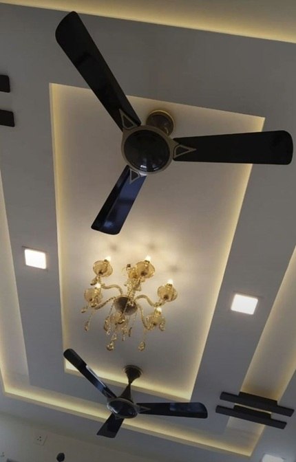 double fan pop design latest