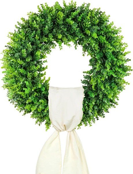 best outdoor modern spring wreath for front door