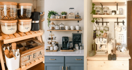 10 Countertop Coffee Station Ideas for Small Kitchens