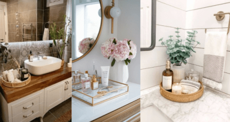 10 Bathroom Counter Decor Ideas You Can Totally Recreate