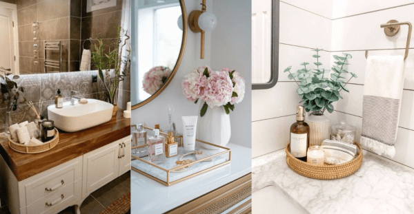 10 Bathroom Counter Decor Ideas You Can Totally Recreate