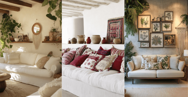 10 Beautiful Boho Living Room Decor Ideas