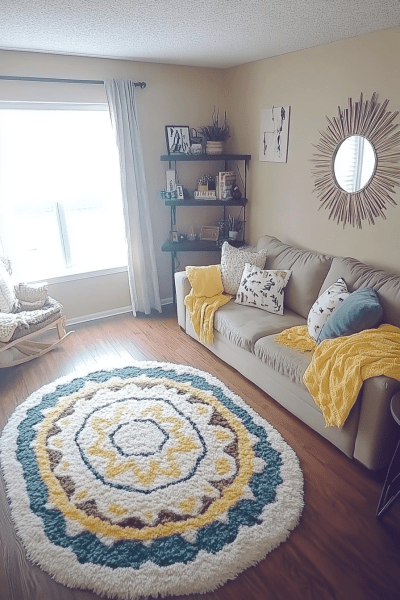 Sunny Yellow Pop Boho