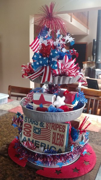 4th of July Tiered Tray Ideas