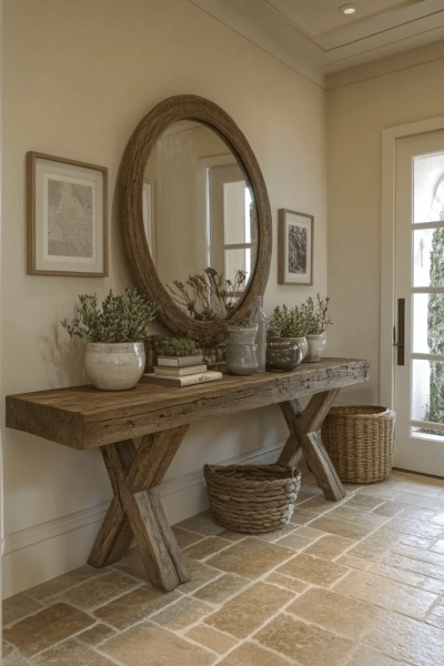 Rustic Entryway Decor