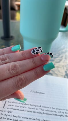 Western Wild Summer Nails