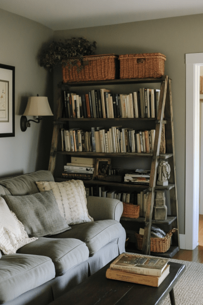 Double Bookshelf Display