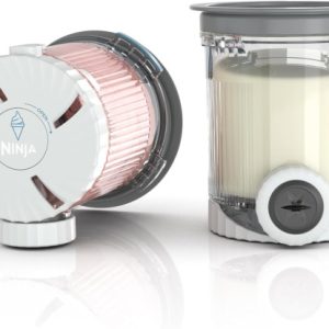 Ninja Swirl by CREAMi Pints and Lids – 2 Pack, Compatible with NC700 Series Ninja Swirl Ice Cream & Soft Serve Makers, BPA-Free & Dishwasher Safe, Grey Lids, XSK7PNTLD2 - PLR Digital Products 3