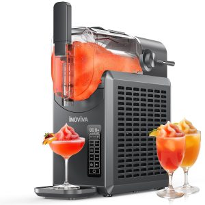 Slushie Machine, No Ice Needed, 68 oz INOVIVA Slushy Machine for Home with Self-Cleaning Function, Professional Frozen Drink Maker, 5 Preset Programs, Frozen Margaritas, Frappés, Milkshake, and More - PLR Digital Products 3