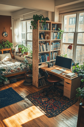 studio apartment decorating ideas
