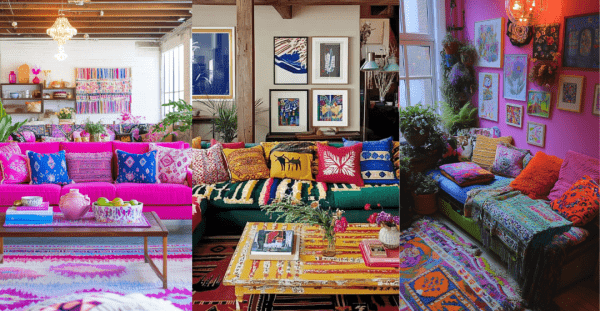 10 Colorful Maximalist Eclectic Living Room Decor Ideas to Inspire You