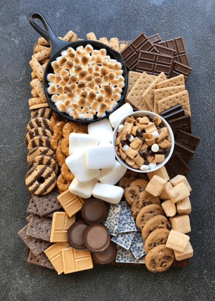 S’mores Dessert charcuterie Board