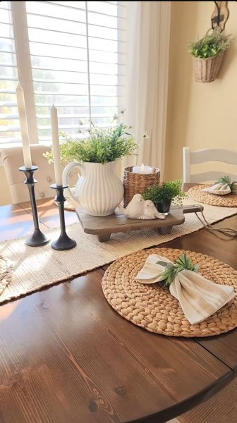 Farmhouse-Style Teapot Centerpiece