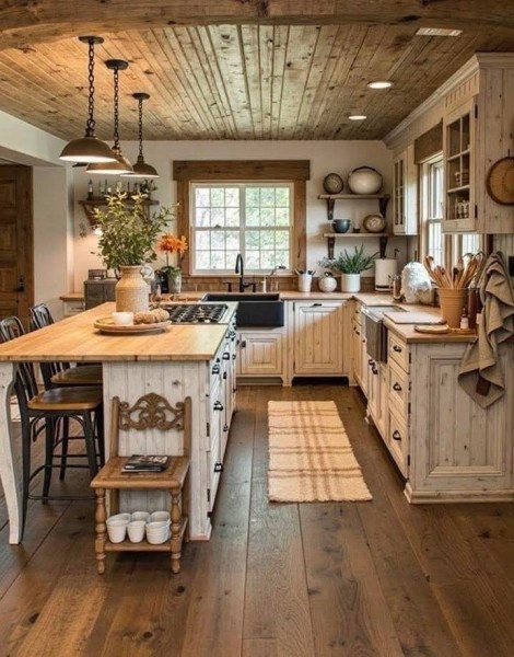 Kitchen Island Ideas with Seating and Storage