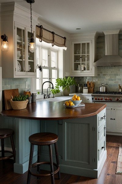 Kitchen Island Ideas with Seating and Storage